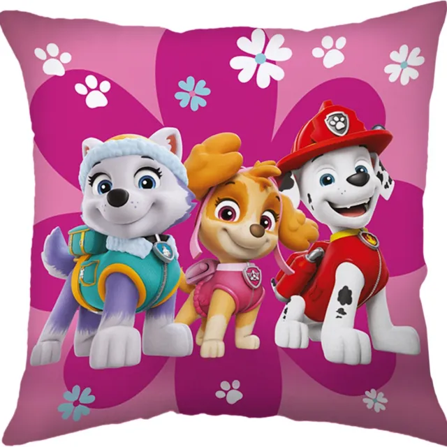 PAW Patrol Sierkussen Flowers - 40 x 40 cm - Polyester Roze