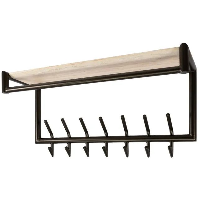 AnLi Style Kapstok Terra 2x7H Zwart
