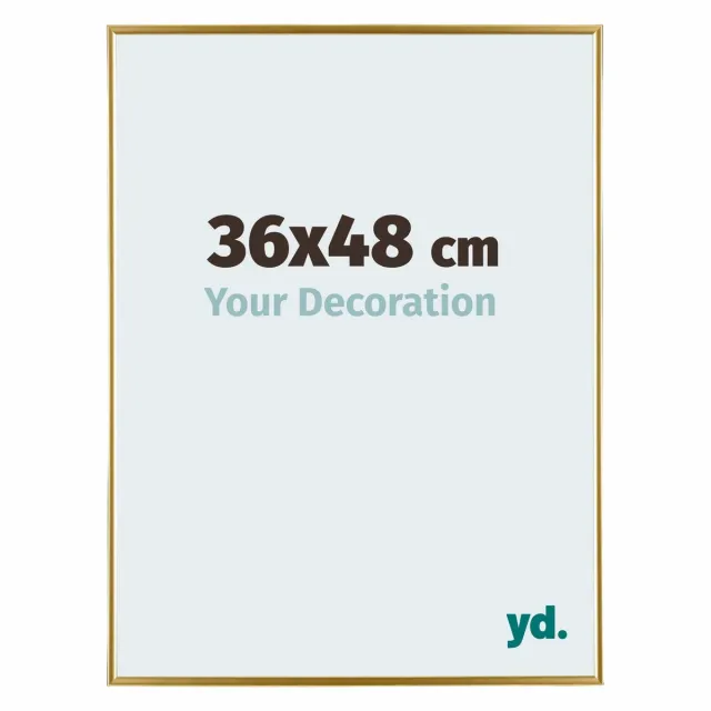 yd. Your Decoration - Fotolijst 36x48 cm - Kunststof - Goud - Evry