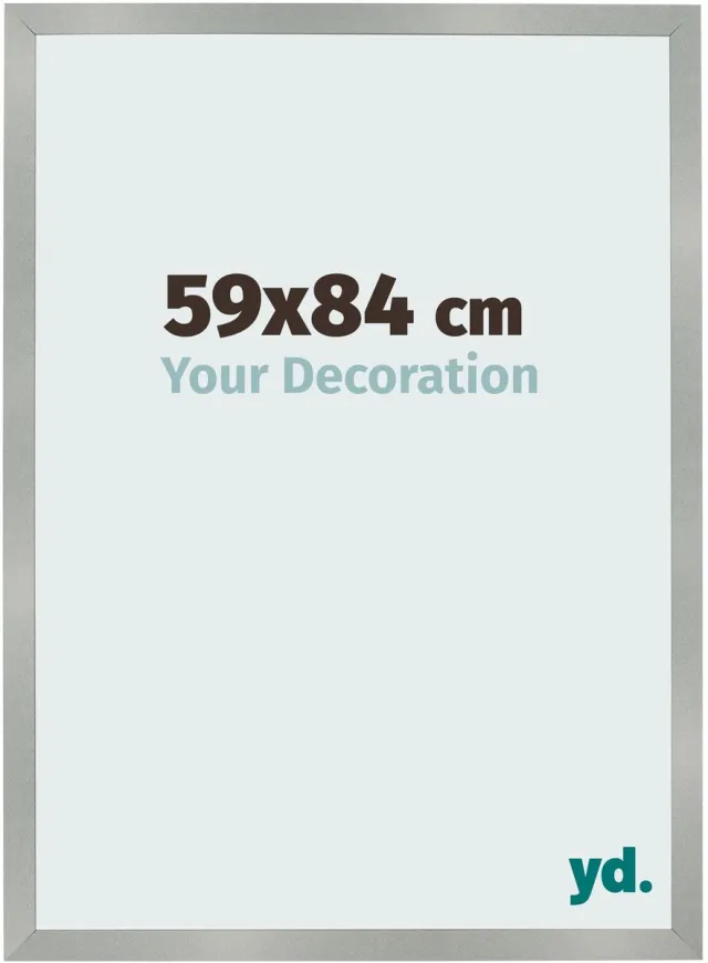 yd. Your Decoration - Fotolijst 59x84 cm - MDF - Aluminium Geborsteld - Bologna