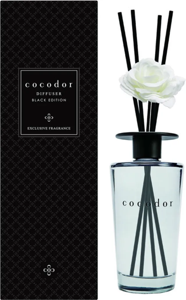 Cocod'or Geurstokjes - Garden Lavender (500ml) Zwart