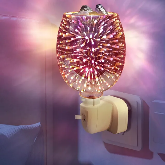 longziming Elektrische Geurverdamper – voor Wax – Sfeervol Nachtlicht en Aromalampe in Elegant Keramisch Design – Veilig, Vlamloos en Gebruiksvriendelijk wit