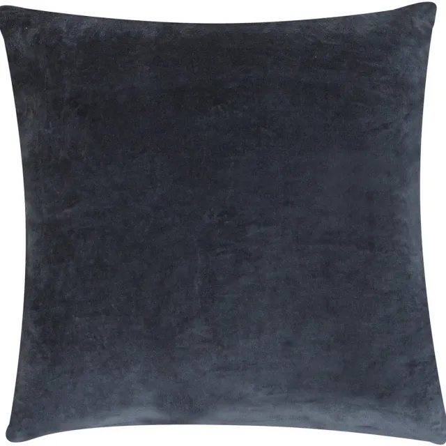 Linen & More Velvet Turbulence - sierkussen - 45 x 45 cm Blauw