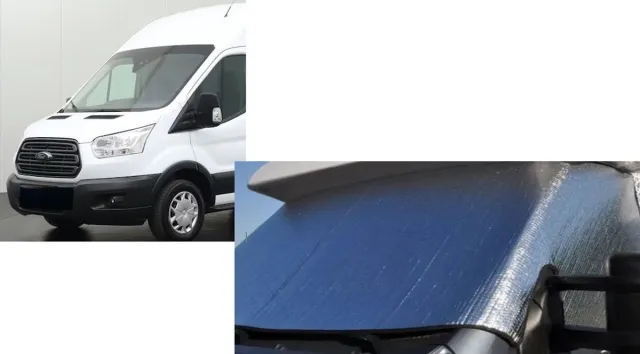 Geschikt voor Fiat Ducato Raamisolatie Buitenzijde Geschikt voor Ford Transit Vanaf 2014 isolatiedoek Ford transit camper grijs