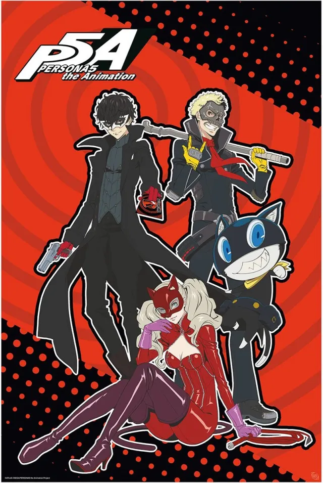 Persona 5 Phantom Thieves Poster meerkleurig - Papier - Fan merch, Gaming multicolor