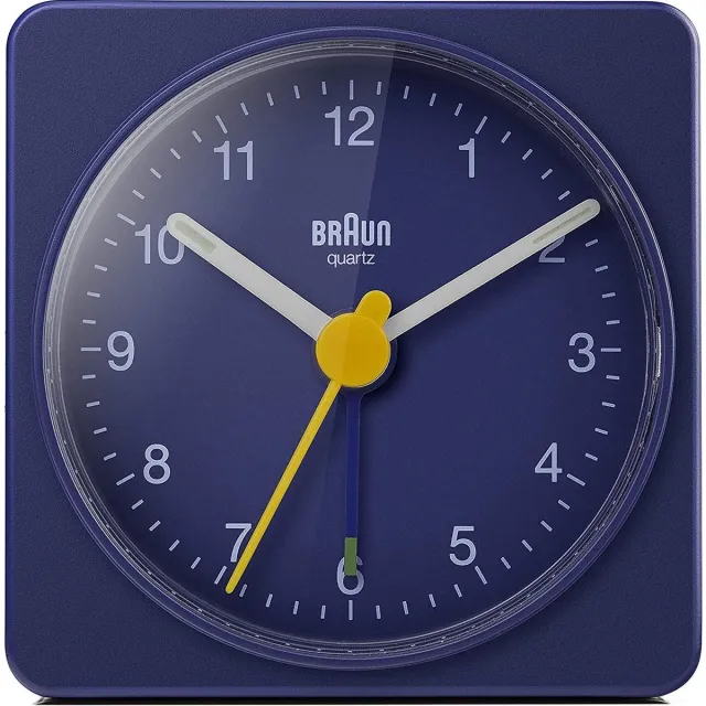 Braun BC02BL - Wekker - Analoog - Reis - Blauw