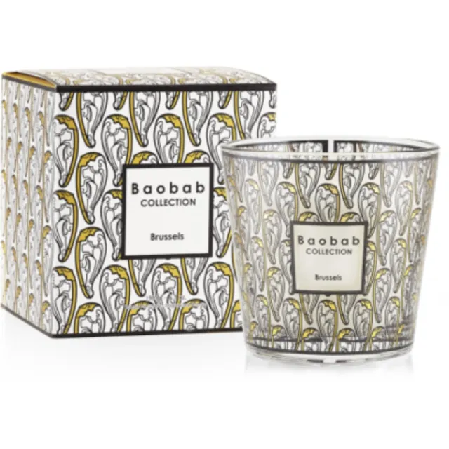 Baobab Collection My First Baobab Brussels geurkaars (190 gram) goud