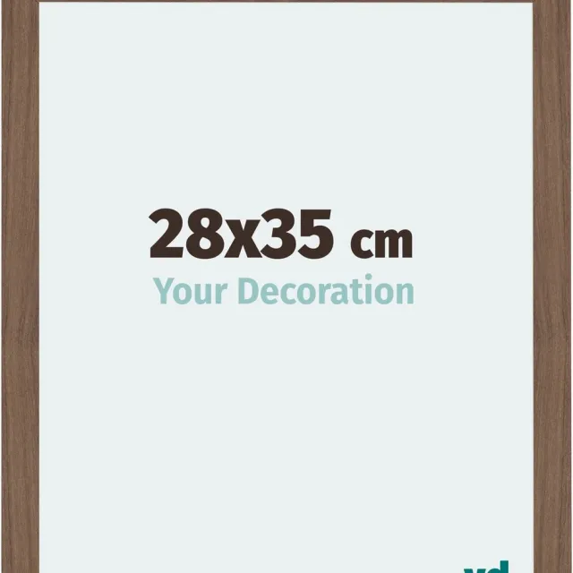 yd. Your Decoration - Fotolijst 28x35 cm - MDF - Walnoot Donker - Mura
