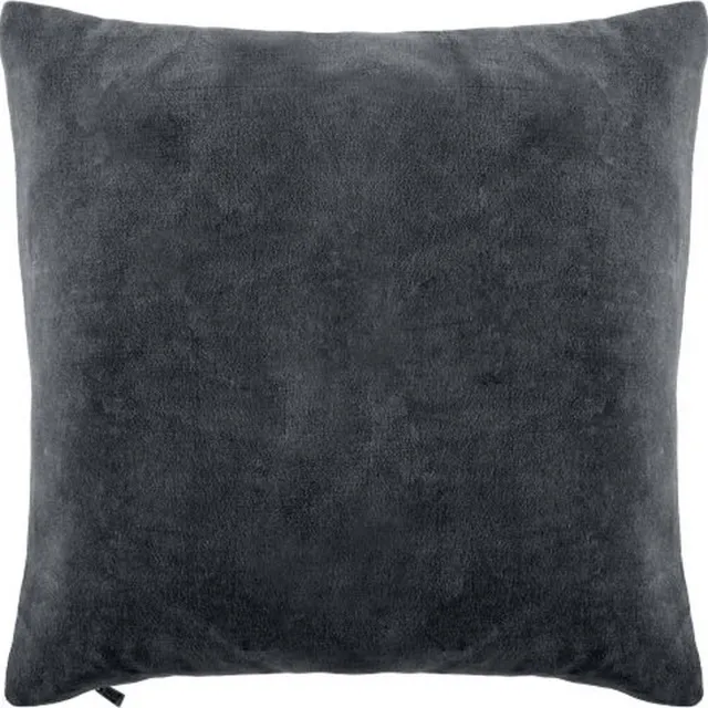 Tiseco Kussen (gevuld) COTTON - SET/2 - Fluweel - 45x45 cm - Grijs GREY
