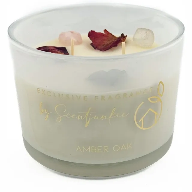 homebound by ky Geurkaars 'Amber oak' | geurkaars | kaars Beige