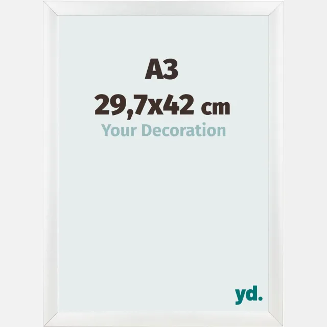 yd. Your Decoration - Fotolijst A3 29,7x42 cm - MDF - Wit Hoogglans - Pisa