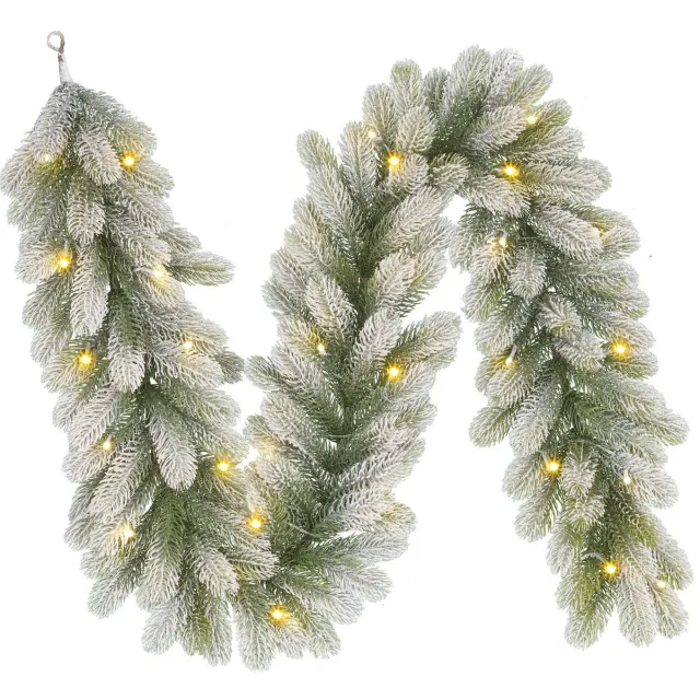 Black Box Trees slinger Nagoya (l180xd20cm) frosted, groen