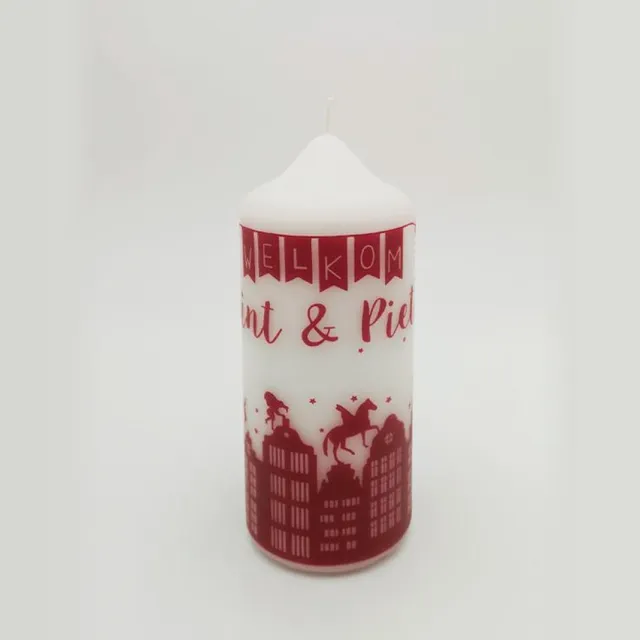 Van Licht Sinterklaas, Kaars Sint-Piet Welkom wit