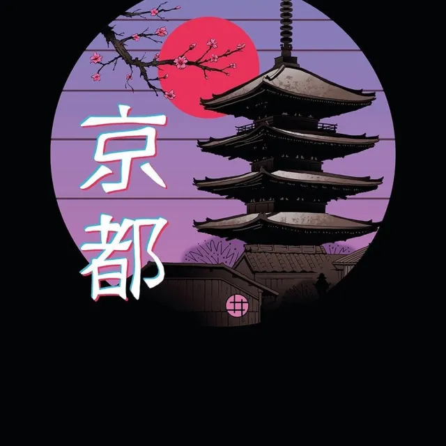 Pyramid Poster - Vincent Trinidad Kyoto Wave - 91.5 X 61 Cm - Multicolor Multi color
