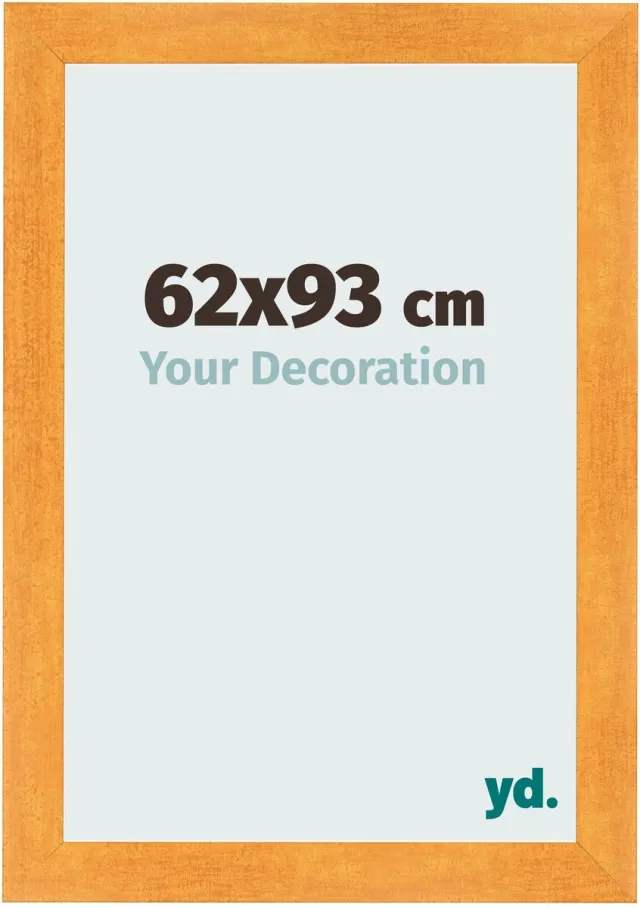 yd. Your Decoration - Fotolijst 62x93 cm - MDF - Oranje - Pisa