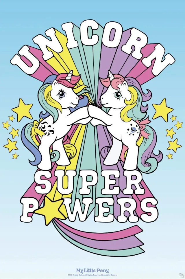 ABYSTYLE Poster My Little Pony - Unicorn Super Powers 61x91,5cm Divers