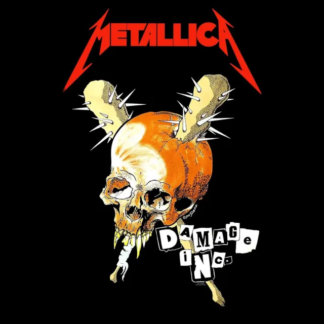 Rock Off Metallica - Damage Inc. Textiel Poster - Multicolours