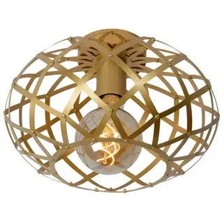 Lucide Plafondlamp Wolfram Goud Ø30cm