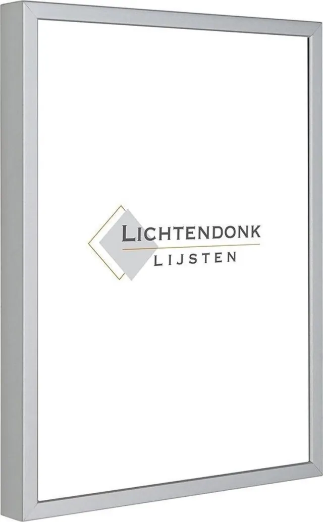 Lichtendonk Aluminium Wissellijst 20x30 Mat Zilver - UV Werend Helder Acrylite - Museum kwaliteit