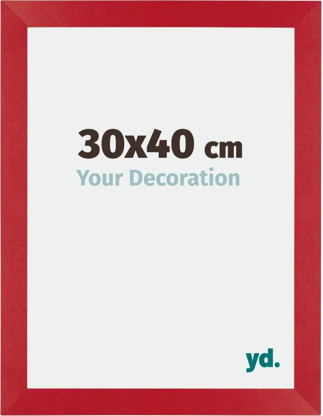 yd. Your Decoration - Fotolijst 30x40 cm - MDF - Rood - Mura