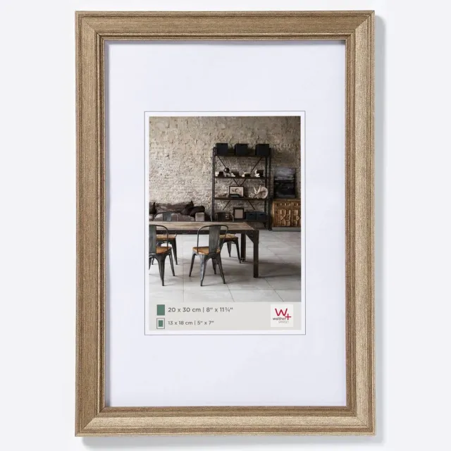 Walther Lounge - Fotolijst - Fotoformaat 15x20 cm - Staal