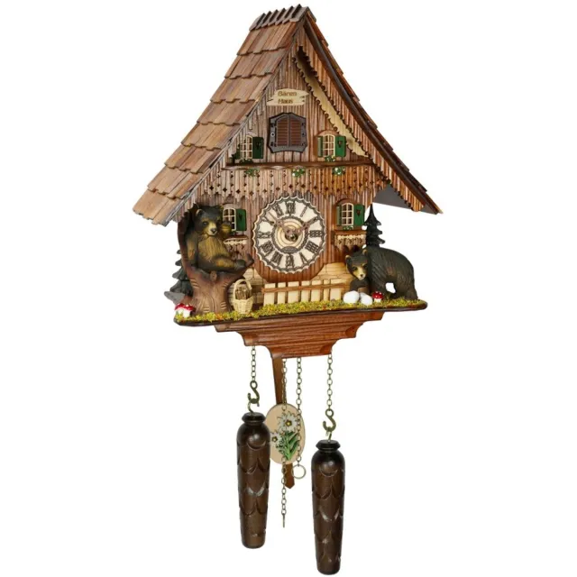 Trenkle K4304_QM_HZZG - Koekoeksklok - Kwarts - Classic bruin
