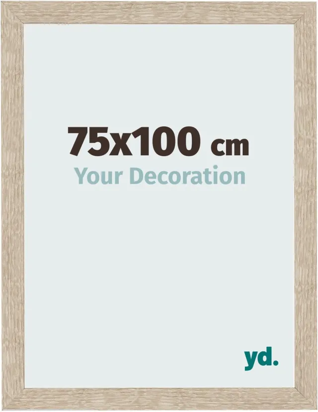 yd. Your Decoration - Fotolijst 75x100 cm - MDF - Sonoma Eiken - Bologna