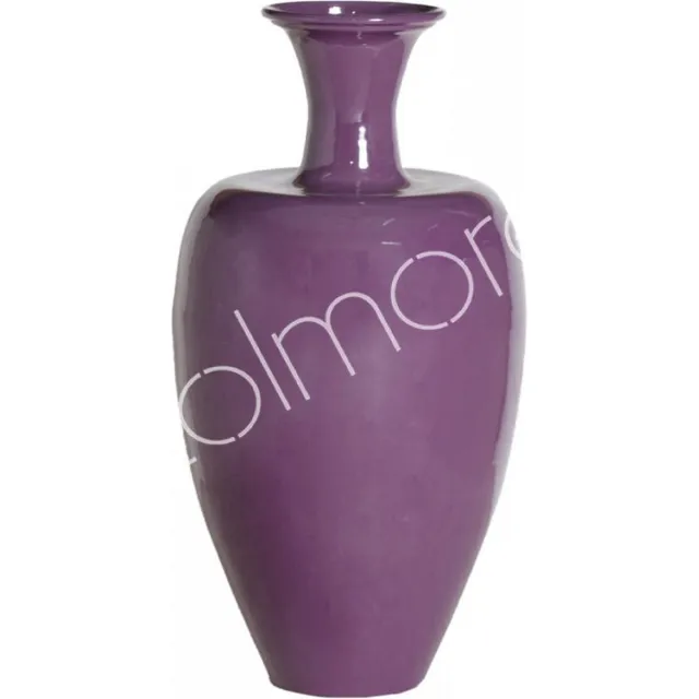 Colmore by Diga emaille paarse vaas 23 x 23 x 44 cm