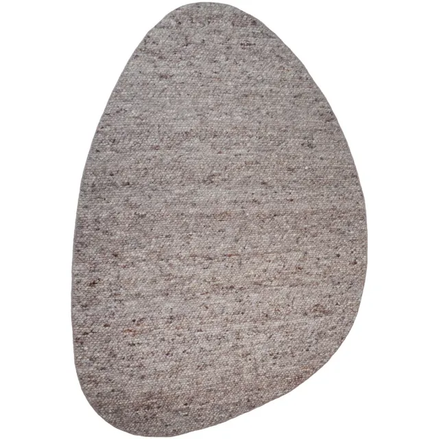 Veer Carpets Vloerkleed Stone Bruin 428 - Kiezelvormig 200 x 280 cm