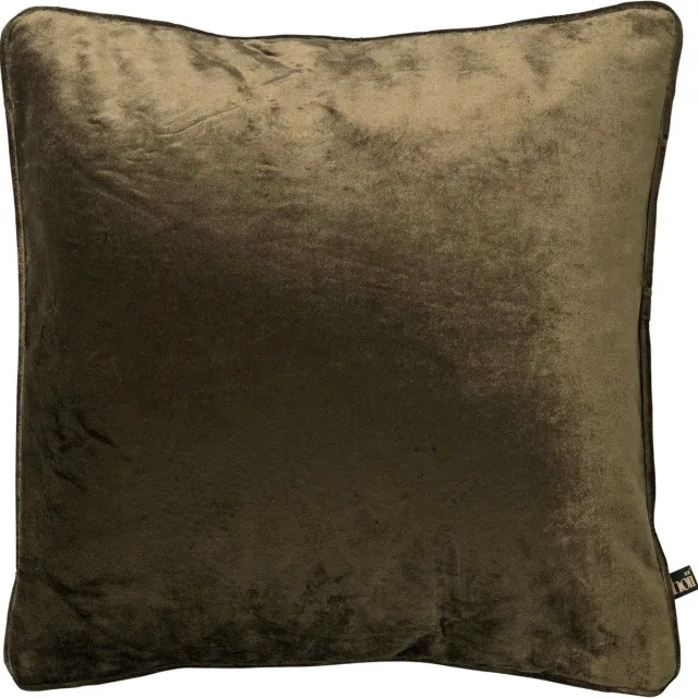 Hoii CHLOE | sierkussen 50x50 cm | Military Olive | groen | Hoii | met duurzame kussenvulling Olijfgroen
