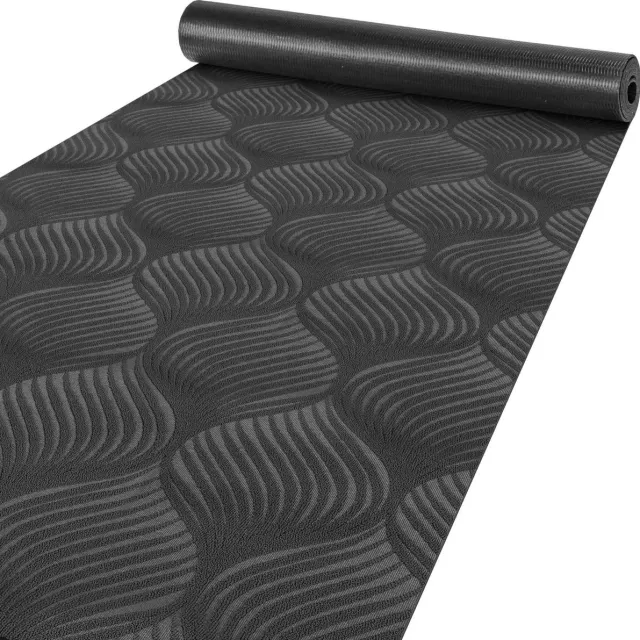 ANRO Tapijtloper Baker Grijs 500x100cm – Velours Gangloper Antislip Keukenloper Hal Op Maat