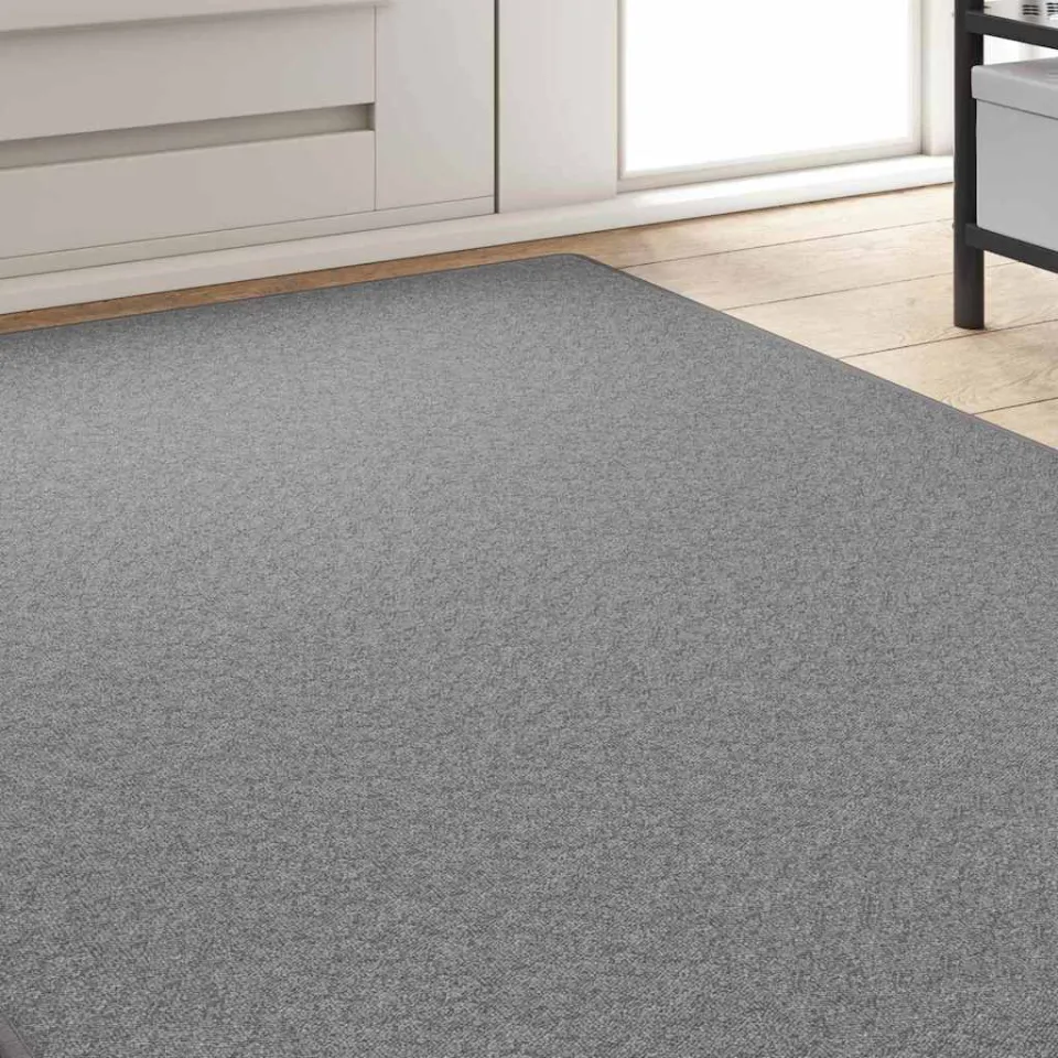 vidaXL Tapijt Loper Lichtgrijs 100 x 300 cm 100% Polypropyleen, foto 3