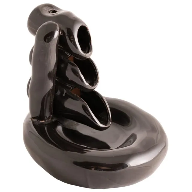 BERK Backflow kegelhouder Waterval Zwart