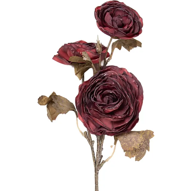 Clayre & Eef Kunstbloem 70 cm Rood Kunststof