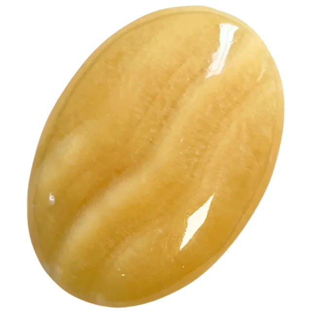 Ruben Robijn Calciet mango handsteen Geel