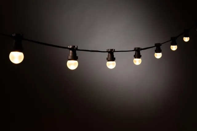 ABC-Led Led prikkabel Lichtsnoer - 20 lampen - 11 meter - IP44 outdoor