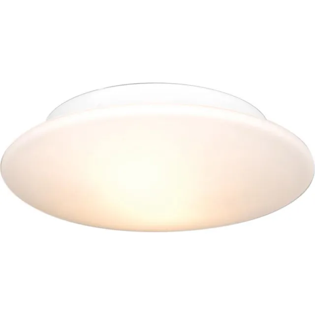 Linea Verdace Plafondlamp Dubro Glas Opaal D32 +Max 2X40W G9 Wit