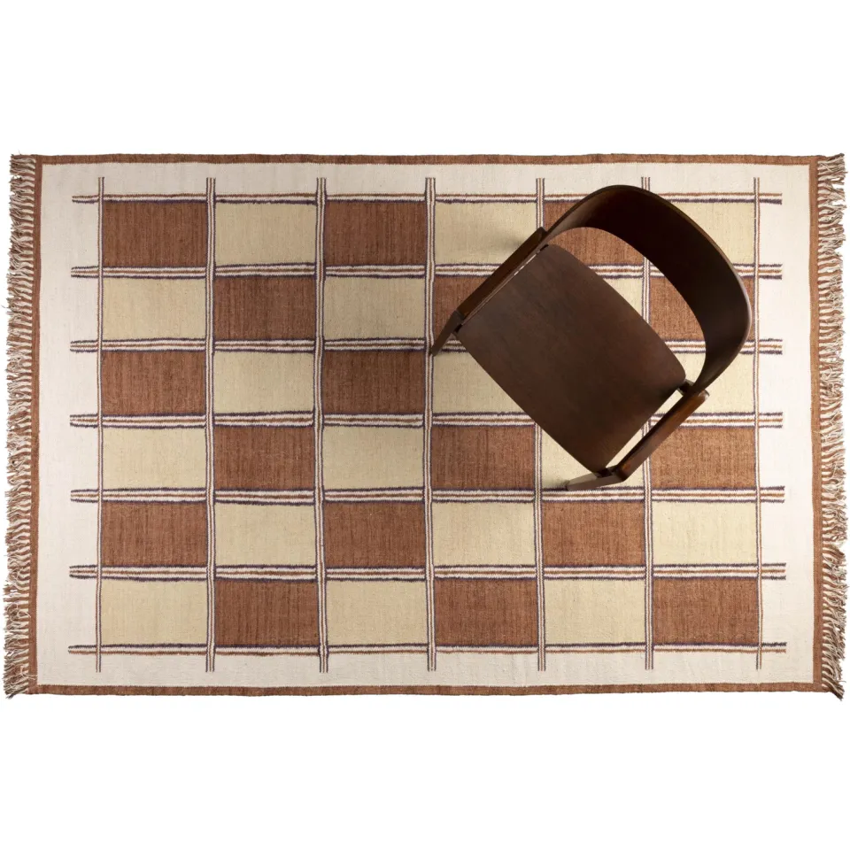Dutchbone Gambit vloerkleed beige, foto 2