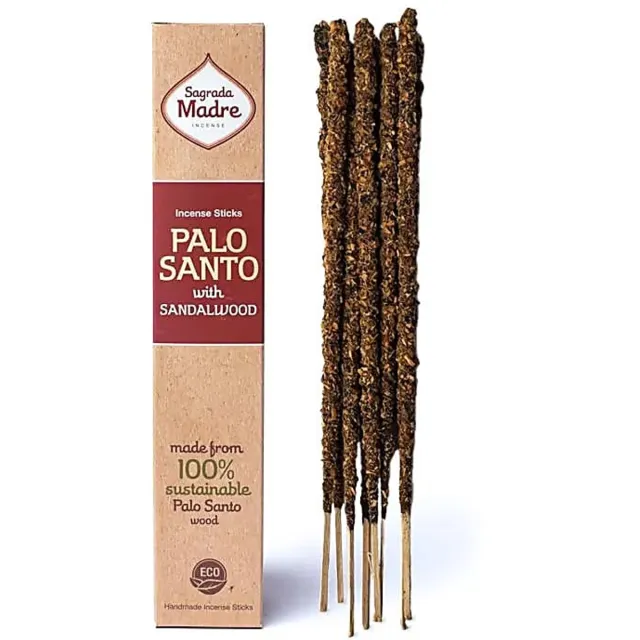 Sagrada Madre palo santo - sandelhout - wierook - wierookstokjes - 1 doosje Palo santo sandelhout