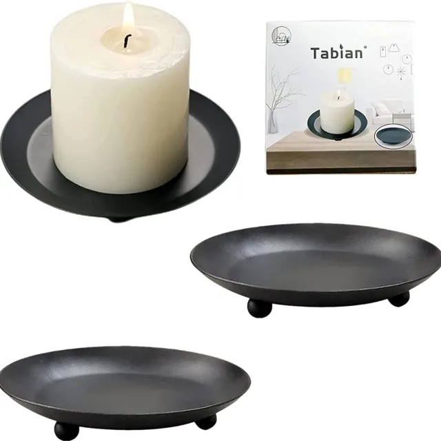 Tabian Kandelaar – Kaarsenhouder – Candle holder zwart
