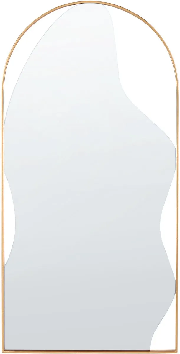 Beliani COLOMBIER - Wandspiegel - Goud - Metaal