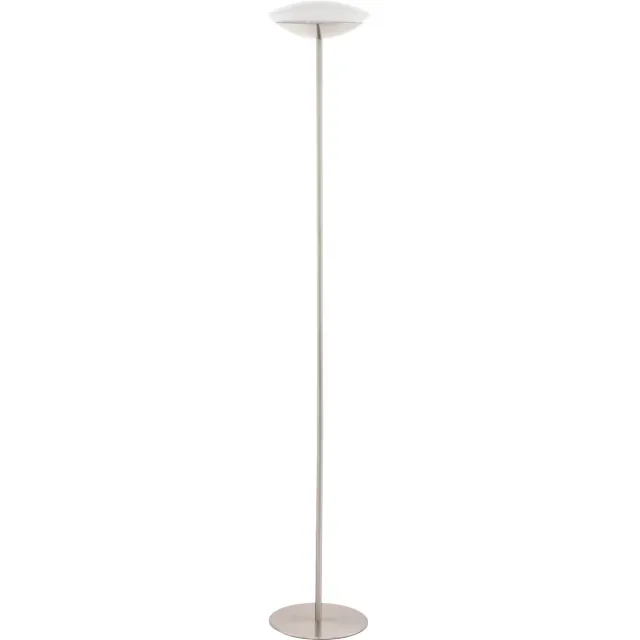 EGLO Frattina-c Staande lamp - Nikkel - LED - Wit nikkel-mat