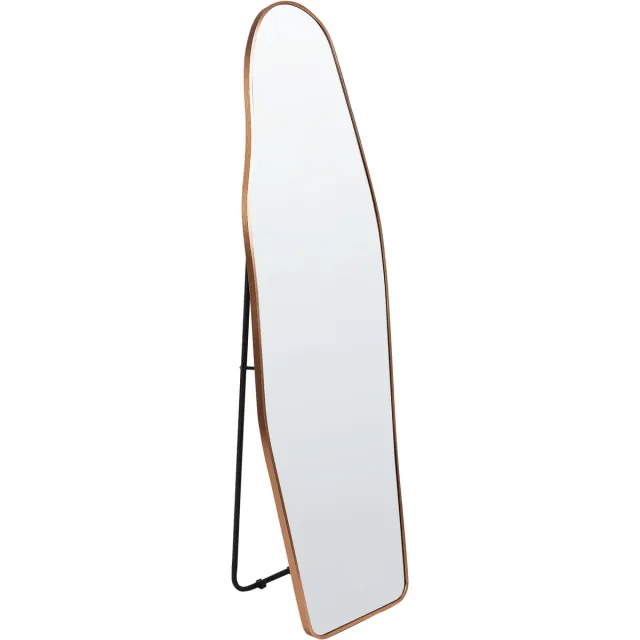 Beliani LARCHE - Staande spiegel - Goud - 48 x 160 cm - Aluminium