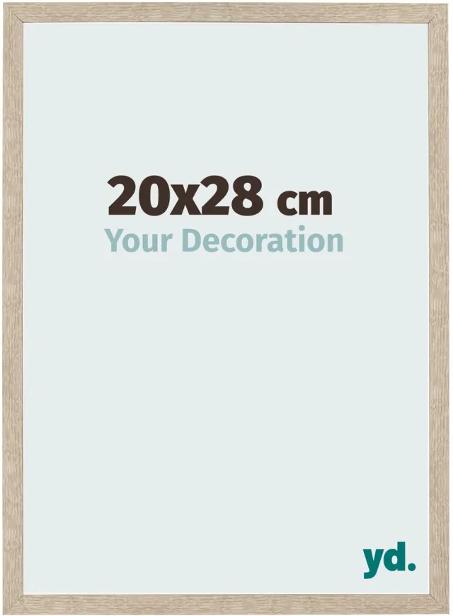 yd. Your Decoration - Fotolijst 20x28 cm - MDF - Sonoma Eiken - Bologna