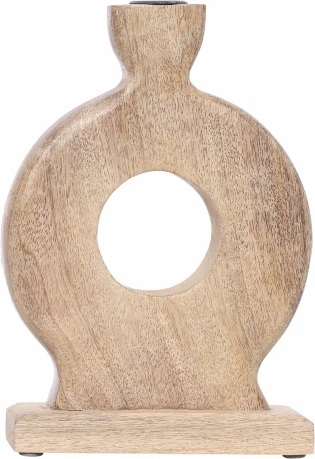 House of Nature Kandelaar Japur naturel 23cm [gid://shopify/Metaobject/307221758287]