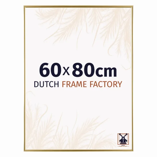 Dutch Frame Factory Fotolijst 60x80 cm - Kunststof - Goud - Easy
