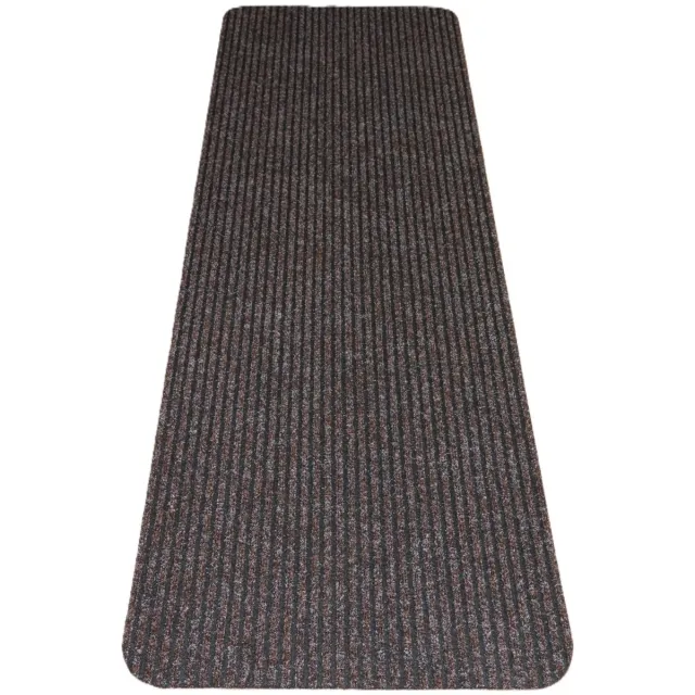 Prima Heavy Duty - Keukenmat - donker bruin - zwart - 60x180cm - antislip