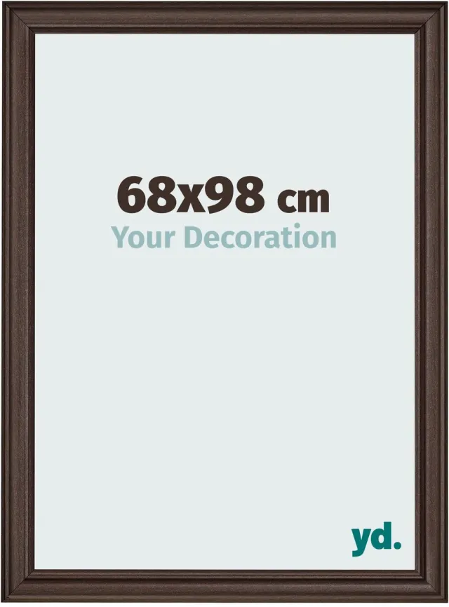 yd. Your Decoration - Fotolijst 68x98 cm - MDF - Eiken Donker - Lazio