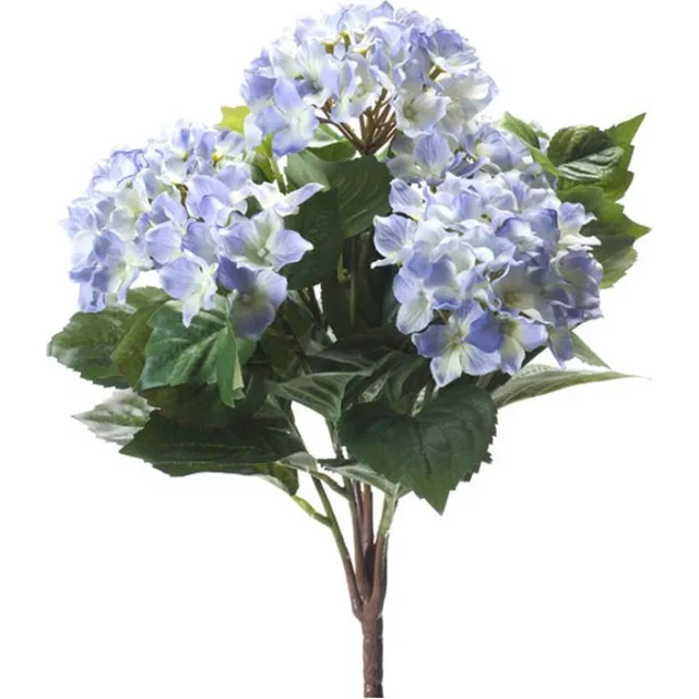 Emerald Kunstplant Hortensia 37cm lichtblauw - Kunstplant voor binnen