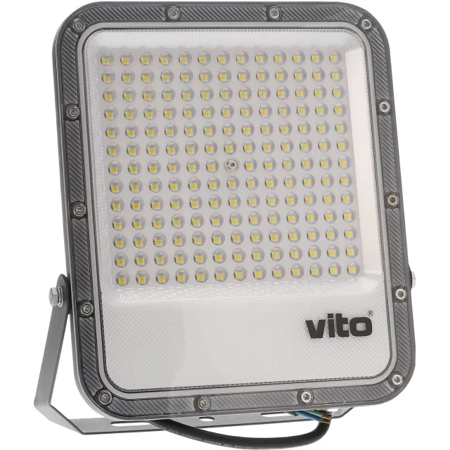Vito LED Schijnwerper 100W - 15200lm 6000K IP66 - Met OSRAM SMD LEDs - Wit - LED Floodlight